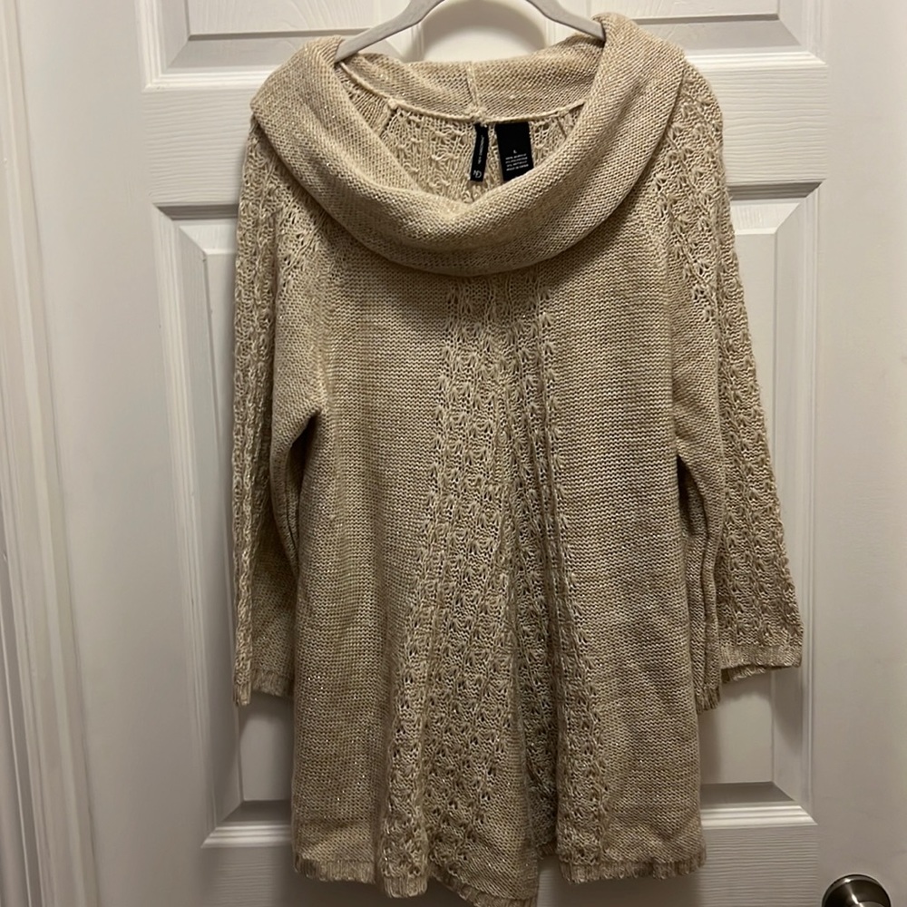 Cowl neck sweater